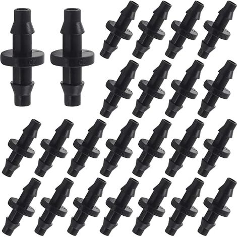 Drip Watering Hose Connector 4/7 mm Garden Irrigation Connector (1/5)