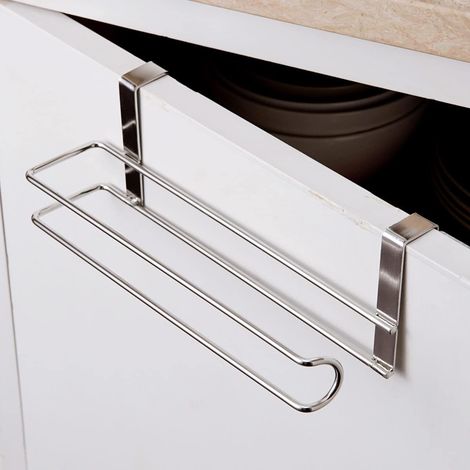 Hängender Küchenrollenhalter unter dem Schrank, Küchenrollenhalter aus Edelstahl, Papierhandtuchhalter für die Küche (1/5)