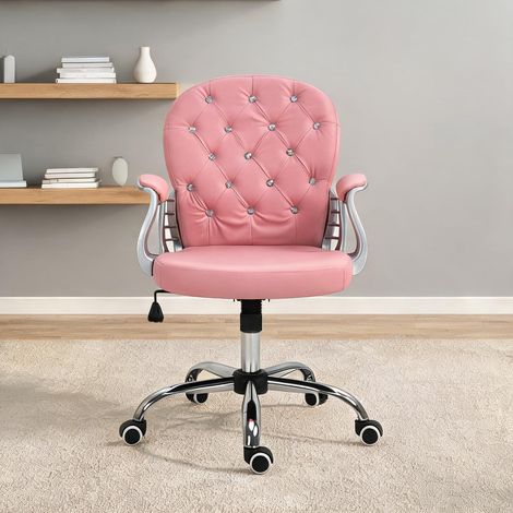 Chaise de bureau en similicuir acier 59,5 x 60,5 x 103 cm (1/5)