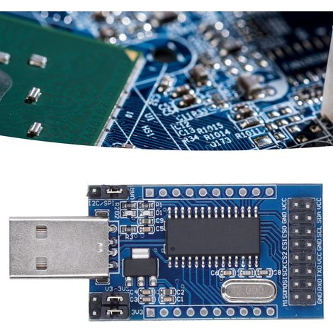 CH341A USB-Seriell-Parallel-Konvertermodul: USB zu UART, I2C, SPI, TTL, ISP, EPP/MEM (1/5)