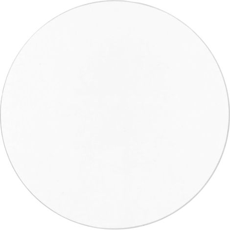 Lentille Optique Focale 300 Mm en Verre Blanc Double Convexe Bords Biseautés et Meulés, Nettoyage Facile, pour Laboratoires et Expériences Scientifiques