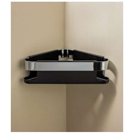 Cosmic Start Eck-Duschkorb WJB269A0050001 215 x 220 x 80 mm, chrom/schwarz