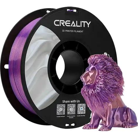 Filamento PLA Creality CR-Silk (rosa-viola) (1/5)