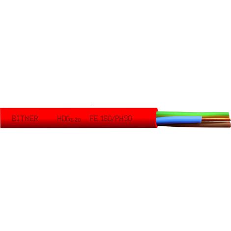 Cavo resistente al fuoco HDGS PH90 2x1 300/500V Bitner B50001