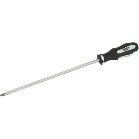 Draper No. 2X250MM Pound Thru PZ Type Soft Grip Screwdriver (Model 63596) (1/5)