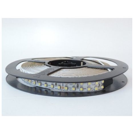 Bandeau LED 19.2W/m blanc 6000K flexible intérieur longueur 5m 240leds/m alim 24V DC (non incl) IRC80 IP20 TRAJECTOIRE 003774 (1/2)