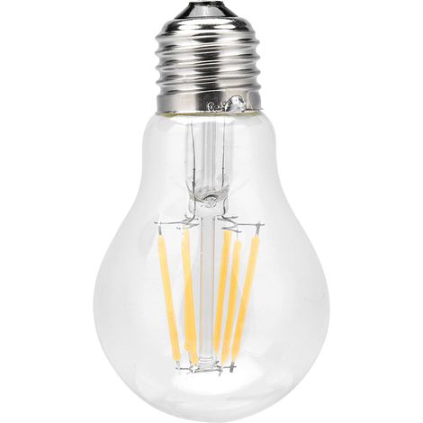 Ampoule à filament E27 220V 6W blanc chaud non dimmable pour éclairage restaurant café bar (1/5)