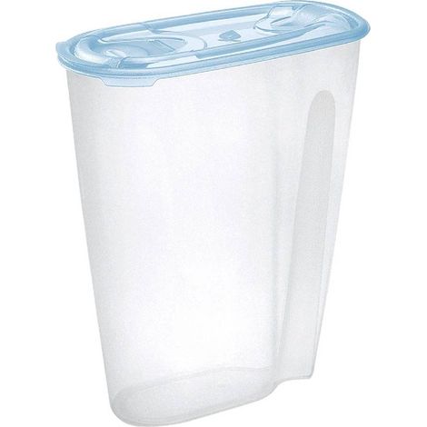 CONTENITORE PORTA CEREALI IN PLASTICA lt 3 cm 21,5 x 10,7 x h 25,7 acqua