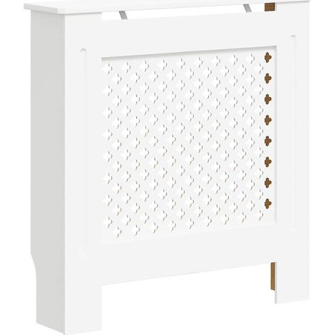 vidaXL MDF Radiator Cover White 78 cm