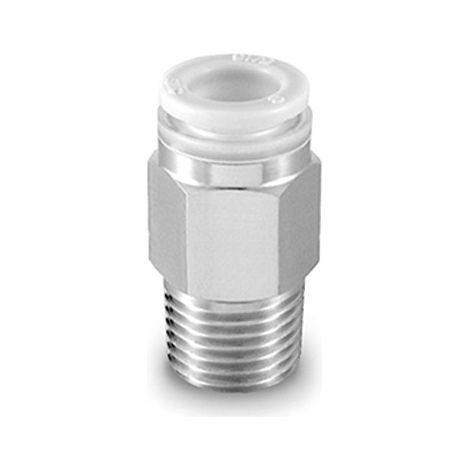 Raccord droit SMC KPGH vers R 1/4 Mâle 8 mm ( Prix pour Sachet de 10 )