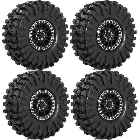 4 Stück RC-Car-Upgrade 1,9-Zoll-Reifennabe für 1/10 TRX4