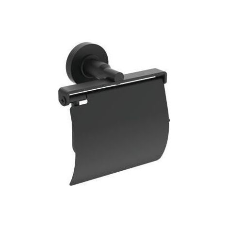 Ideal Standard IOM - Toilettenpapierhalter mit Deckel, Seide schwarz A9127XG (1/4)