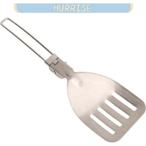 Tbest Spatule pliante (Spatula) Spatula Pliable épaissie Camping Ustensiles De Cuisine Portables sport vaisselle Spatule (1/5)