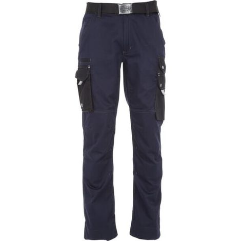 Pantalon de travail bleu marine - noir 5XL UNIVERSEL KW102024079128