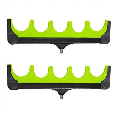 Supports de pêche à 5 trous pour cannes à pêche en mer, universels en EVA - Supports de barre (1/5)
