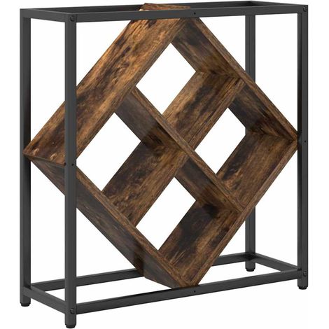 Maison Exclusive - Estante de Vino Roble ahumado 51 x 18 x 52,5 c