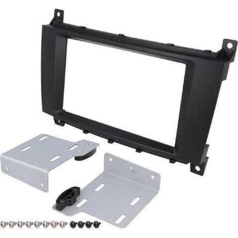 Kit Facade autoradio KA164A compatible avec Mercedes Classe C W203 2Din