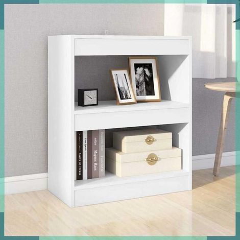 811646 Bibliothèque/Séparateur de pièce Blanc 60x30x72 cm (1/5)