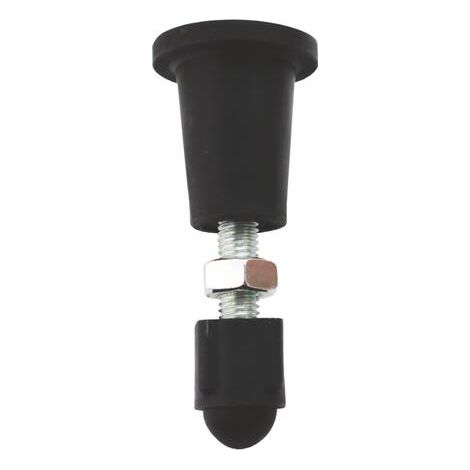 ONDEE - Juego de 6 pies HESTIA ajustables de 8 a 10cm - Anchos 140 y 160cm, 2 juegos necesarios