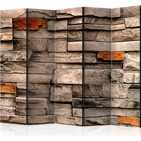 Paravent 5 Volets "Stony Song" 172x225cm (1/2)