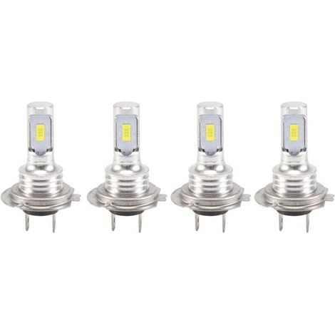 Kit Ampoules LED H7 Mini Combo Feux De Croisement Et Route 4 Pièces (1/4)