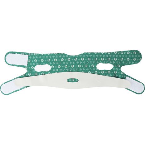 Sangle de raffermissement facial ajustable pour double menton - Strap minceur V-Line respirant (1/5)
