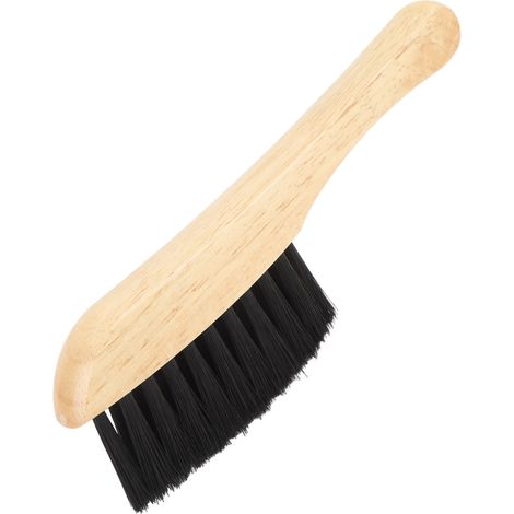 Brosse de billard à poils en nylon et bois, manche ergonomique, brosse de nettoyage multi-usages pour table de billard (1/5)