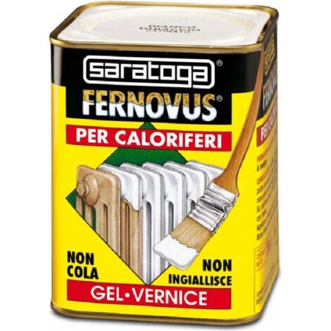 FERNOVUS Caloriferi Saratoga vernice termosifoni Bianco Neve Satinato - 750 ml