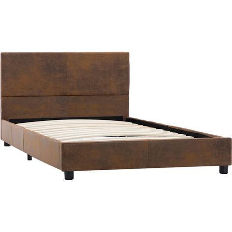 Maison Exclusive - Estructura cama sin colchón piel ante sintétic (1/5)