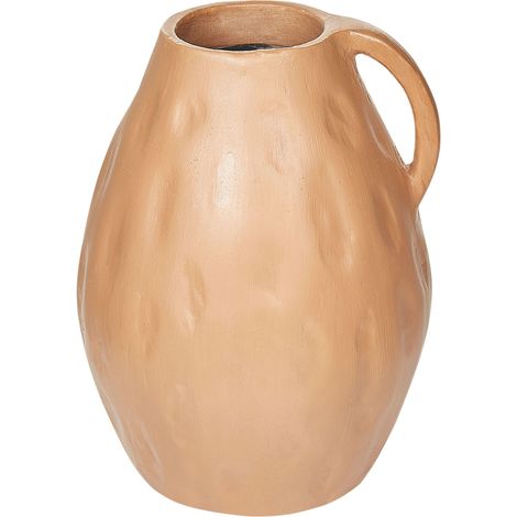 Decorative Vase KULIM Ceramic 40 cm Sand Beige