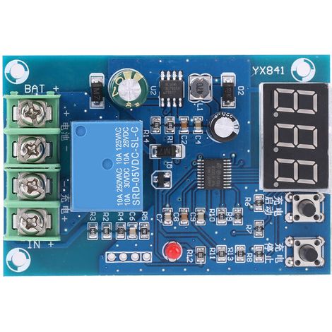 6-60V 10A Batterieladesteuerplatine Ladegerät Netzteil Schaltmodul (1/5)