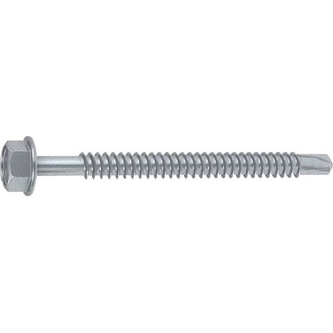 Vite autoperforante metallo ambrovit tecc zincata bianca mm 6,3x 32 cf=pz 200