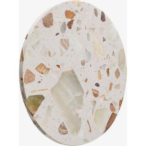SKLUM Wandlampe Ø20 cm LED aus Terrazzo Balduina Beiger Terrazzo (1/5)