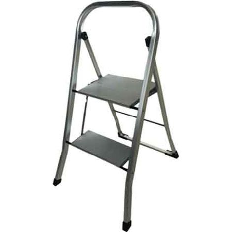 SGABELLO 'PIUMA' CARDINALE 2 gradini