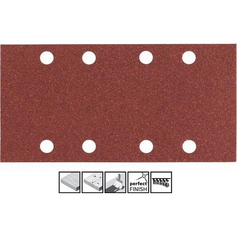 2608605308 - Set 10 Fogli abrasivi C430, 93 x 186 mm, P180, EXPERT for LEGNO+VERNICE