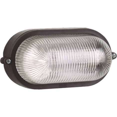 Plafoniera Esterno Contemporanea Quinn Pc Nero 1 Luce E27 Ip44 (1/2)