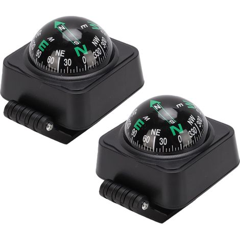 Adjustable Dashboard Steering Ball with Adhesive Base, Portable Direction Indicator for Car, SUV, Truck, Camper Van, Marine Boat, Outdoor Travel (1/5)