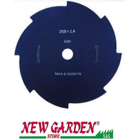 Disco de cuchilla para desbrozadora taladro 25,4 mm diámetro 255 mm 270167
