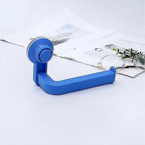 Papierhandtuchhalter mit Saugnapf für Bad und Küche, Wandmontage ohne Bohren, kompakter, platzsparender Papierhandtuchspender (1/5)