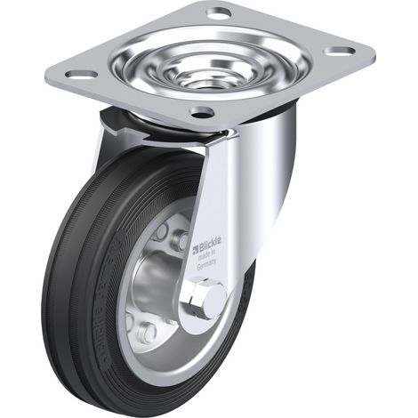Blickle 280644 LE-VE 100R Lenkrolle Rad-Durchmesser: 100 mm Tragfähigkeit (max.): 70 kg 1 St.