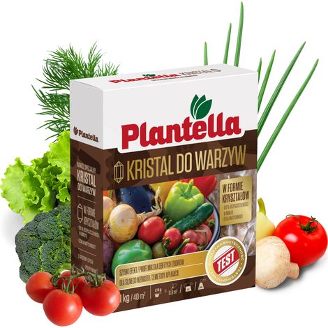 PLANTELLA NPK Mineralischer Blattdünger für Paprika, Gurken und Tomaten 1 kg