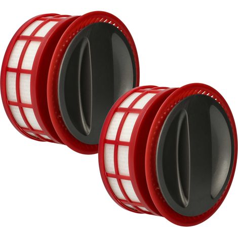 vhbw 2x Filtre post-moteur compatible avec Roborock T7S Plus, T7S, H7, H6 aspirateur - Filtre HEPA (1/4)