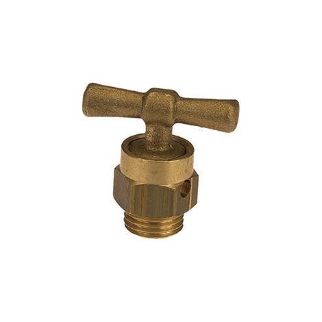 Dumont - Robinet purgeur simple laiton 1/4 - D24002B