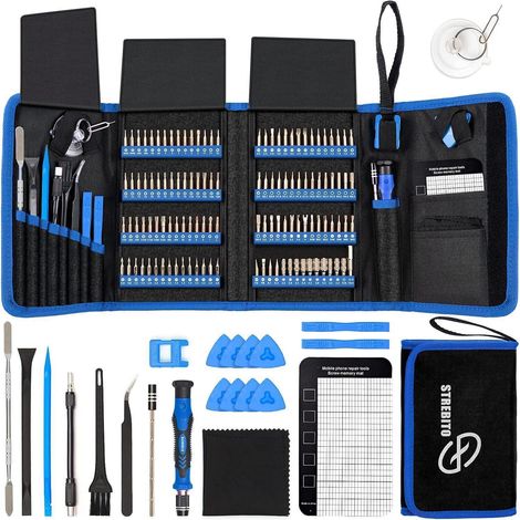 Präzisionsschraubendreher-Set 142-teilig mit 120 Bits für Elektronikreparatur (1/5)