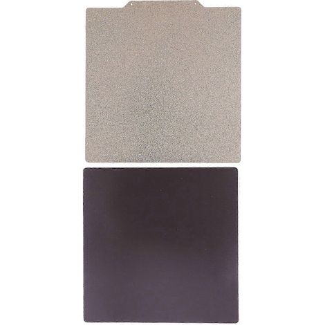 Plateau magnétique flexible en acier à ressort PEI double face 220x220mm pour imprimante 3D, base aimantée, feuille de construction réutilisable (1/4)