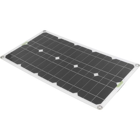 28-W-Universal-Solarladegerät, wasserdichtes monokristallines USB-Panel, faltbares Außenpanel (1/5)