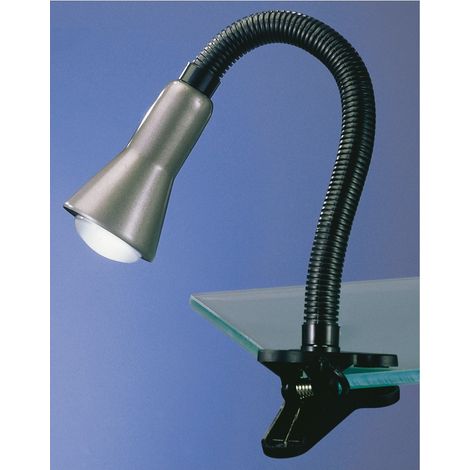Sobremesa Flexo Aluminio 1xE14 Con Clip Trio Lighting (1/2)