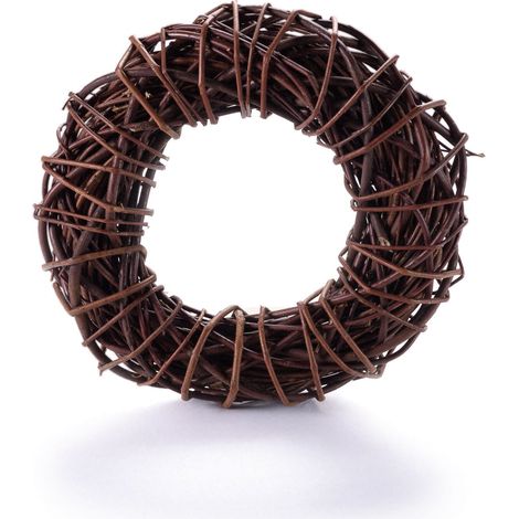Ghirlanda per porta, ghirlanda primaverile, ghirlanda da tavolo in vimini, decorazione floreale, 50 cm (1/3)