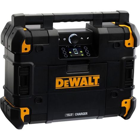Radio FM/DAB DeWALT TSTAK™ CONNECT – Bluetooth, IP54, 12 stations préréglées – Compatible avec coffrets TSTAK™ (1/9)
