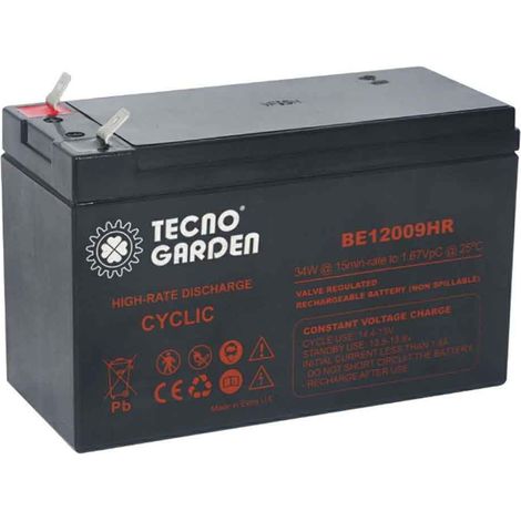 Batteria 9,0 Ah, Polo Positivo a SX, L. mm 150, P. mm 65, H. mm 95